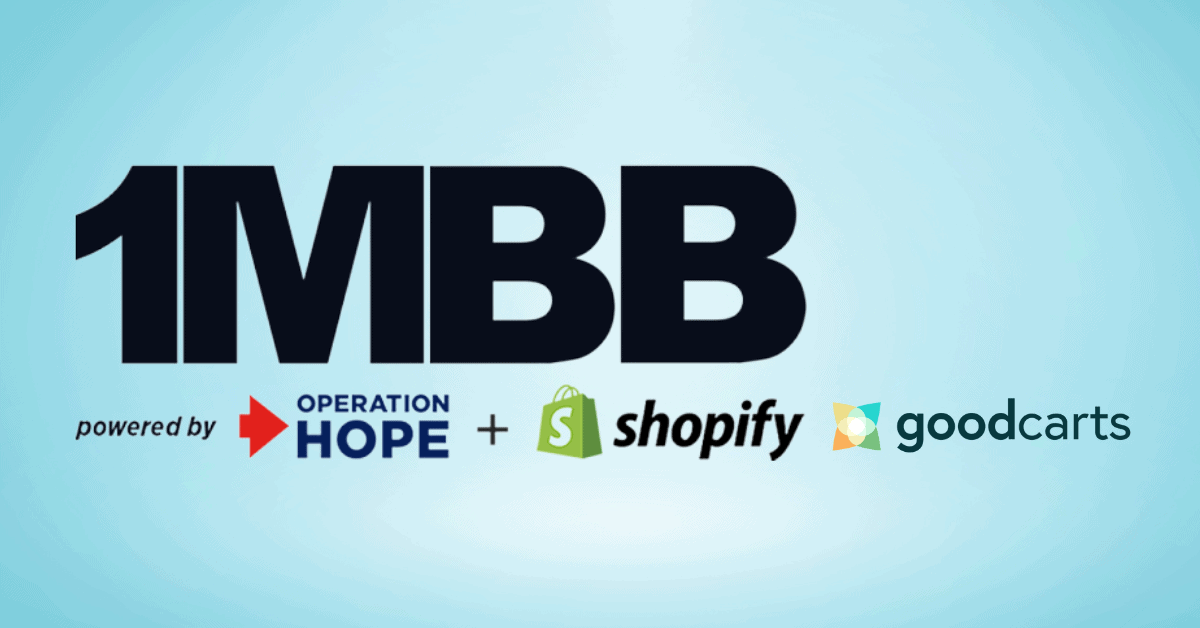 GoodCarts partners with Shopify and Operation HOPE.